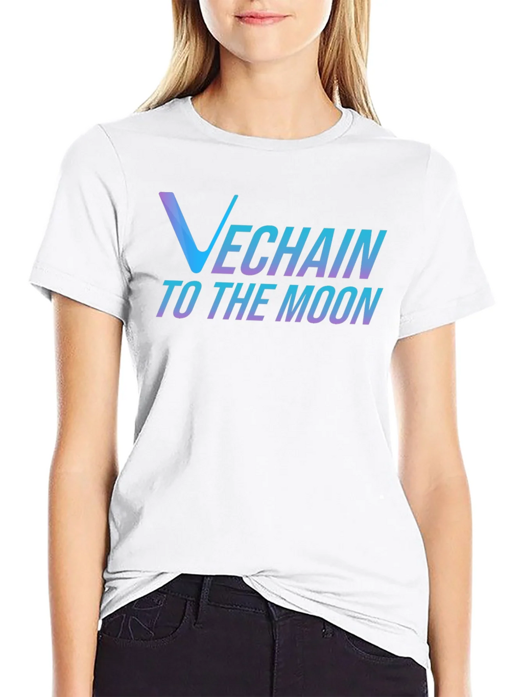VeChain Crypto T-Shirt - To The Moon Design product image 5