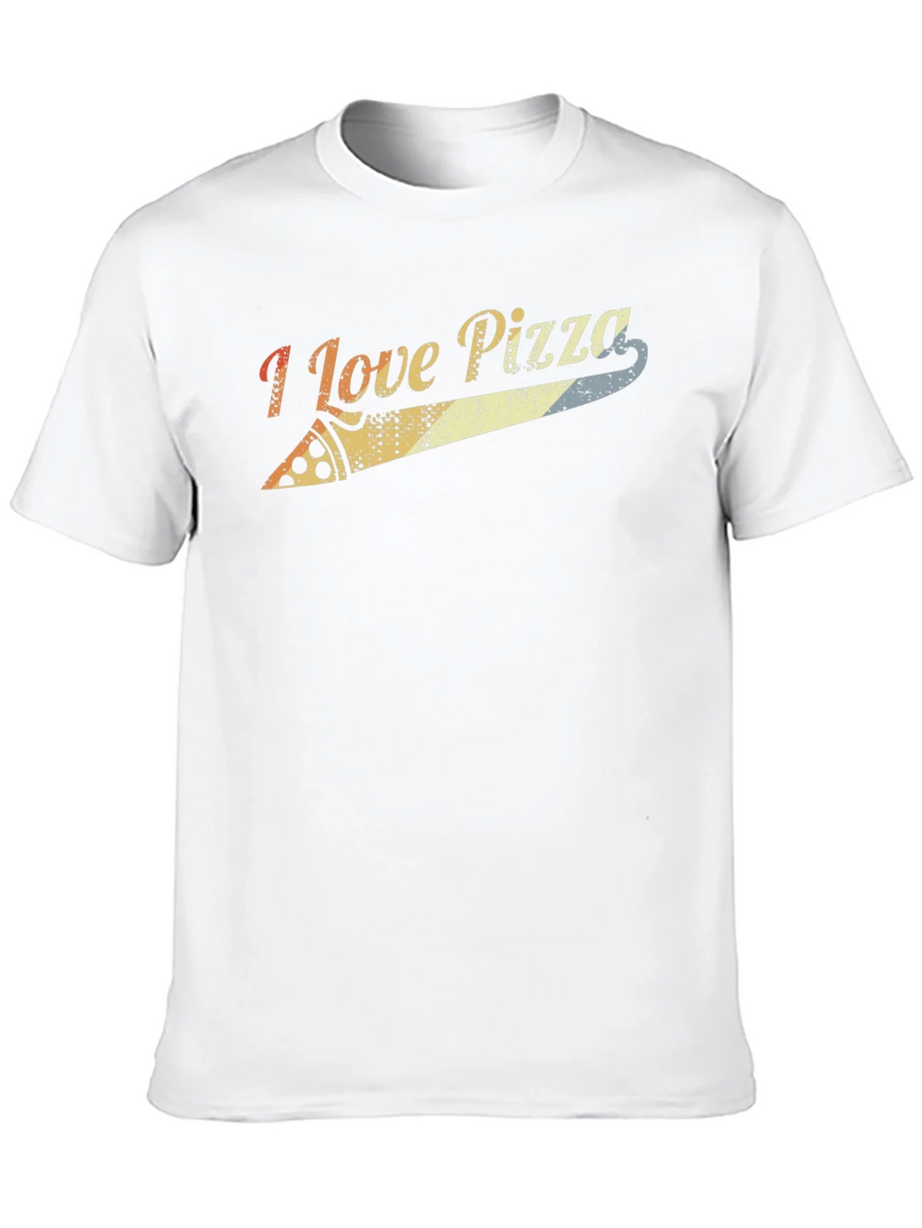 I Love Pizza Retro Graphic Tee - Black product image 9