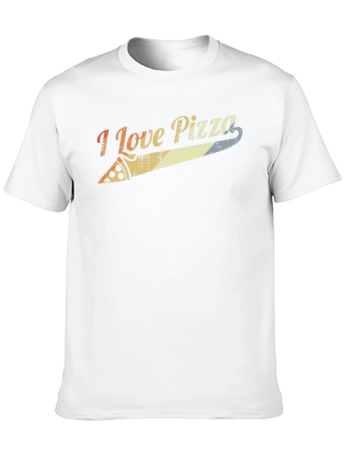 I Love Pizza Retro Graphic Tee - Black product image 9