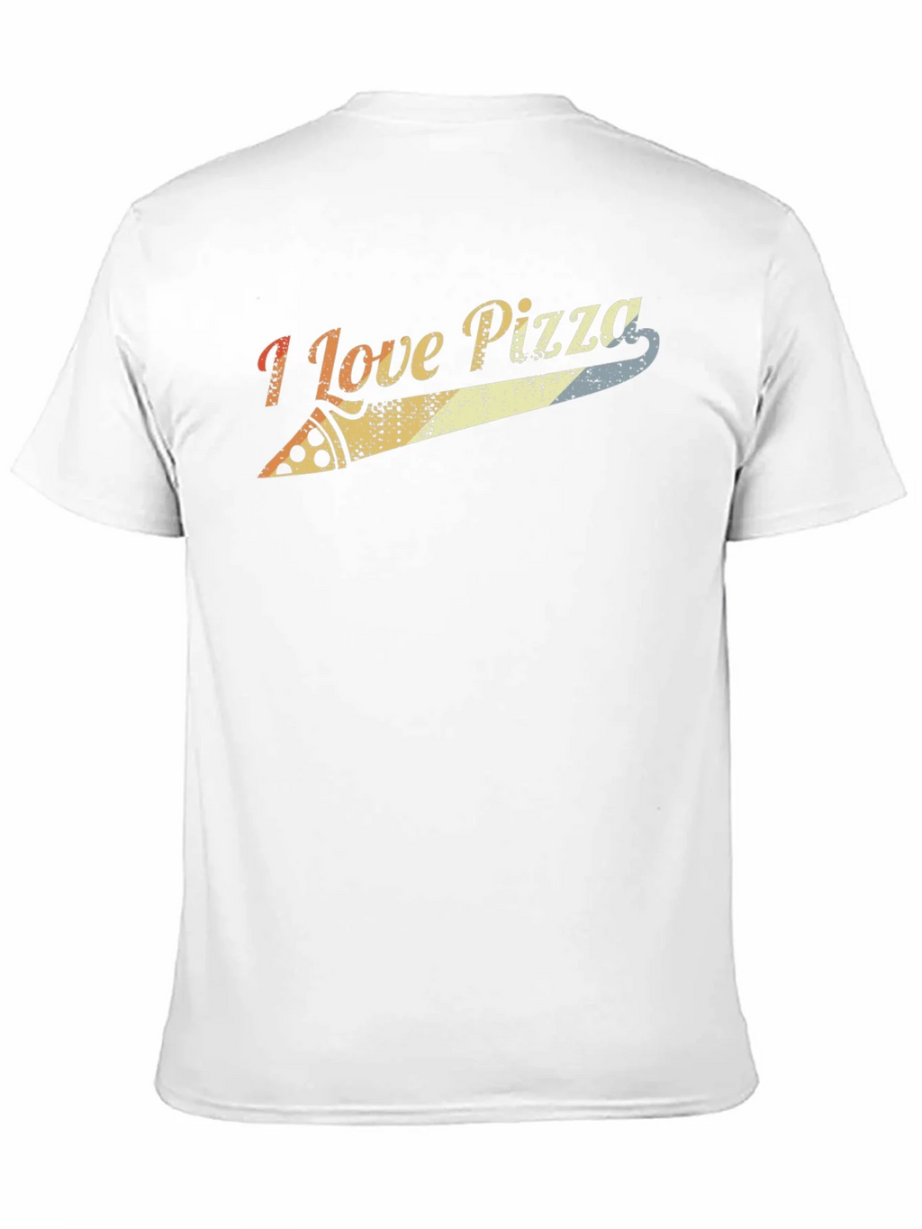 I Love Pizza Retro Graphic Tee - Black product image 10