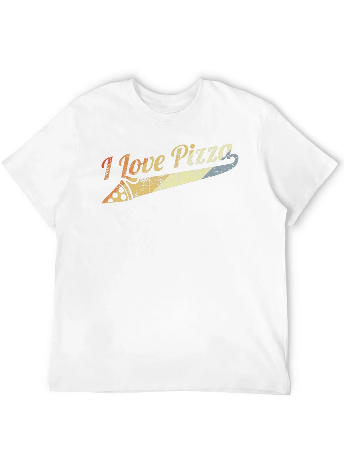 I Love Pizza Retro Graphic Tee - Black product image 11