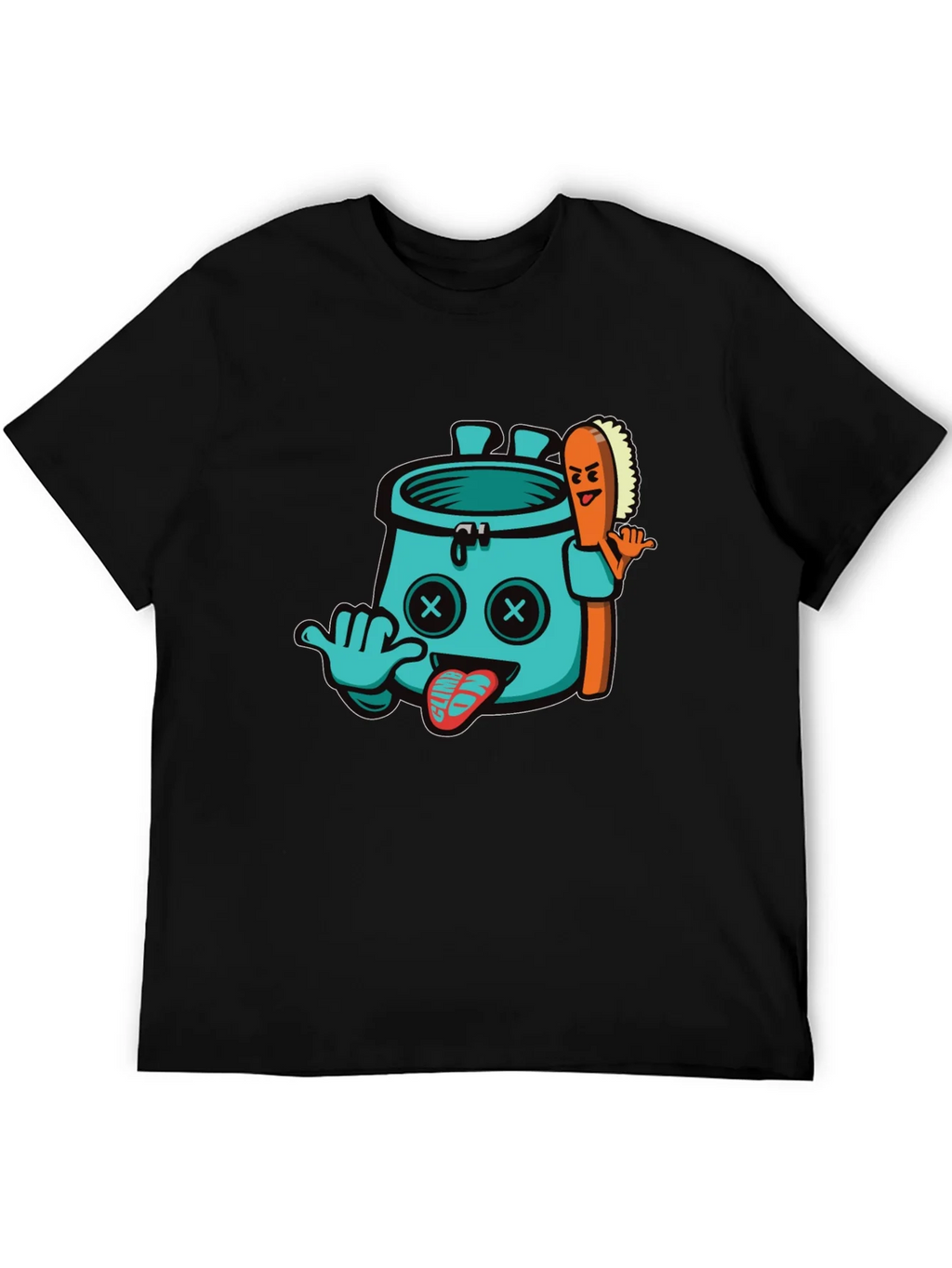Funny Climbing Chalk Bag T-Shirt