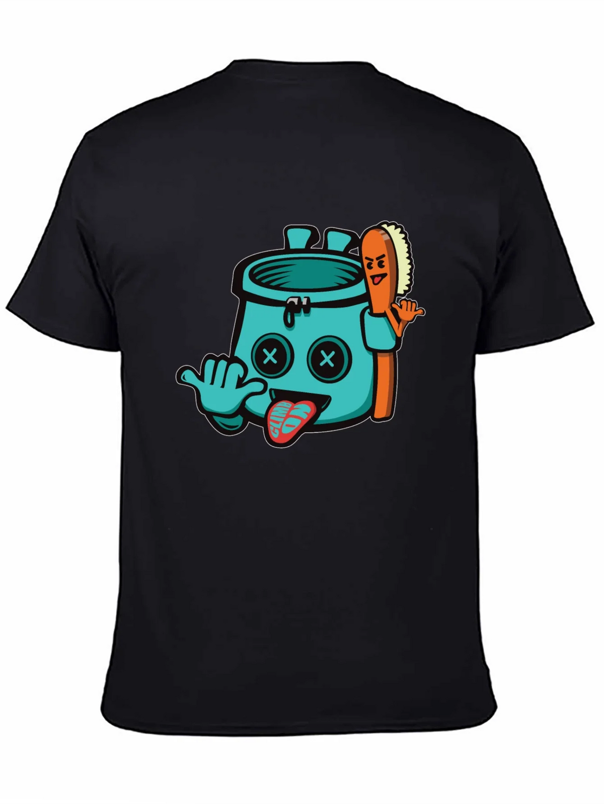 Funny Climbing Chalk Bag T-Shirt