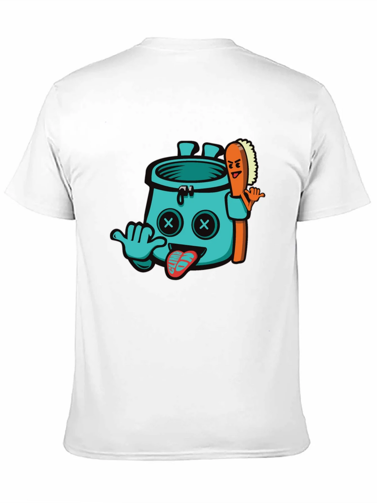 Funny Climbing Chalk Bag T-Shirt