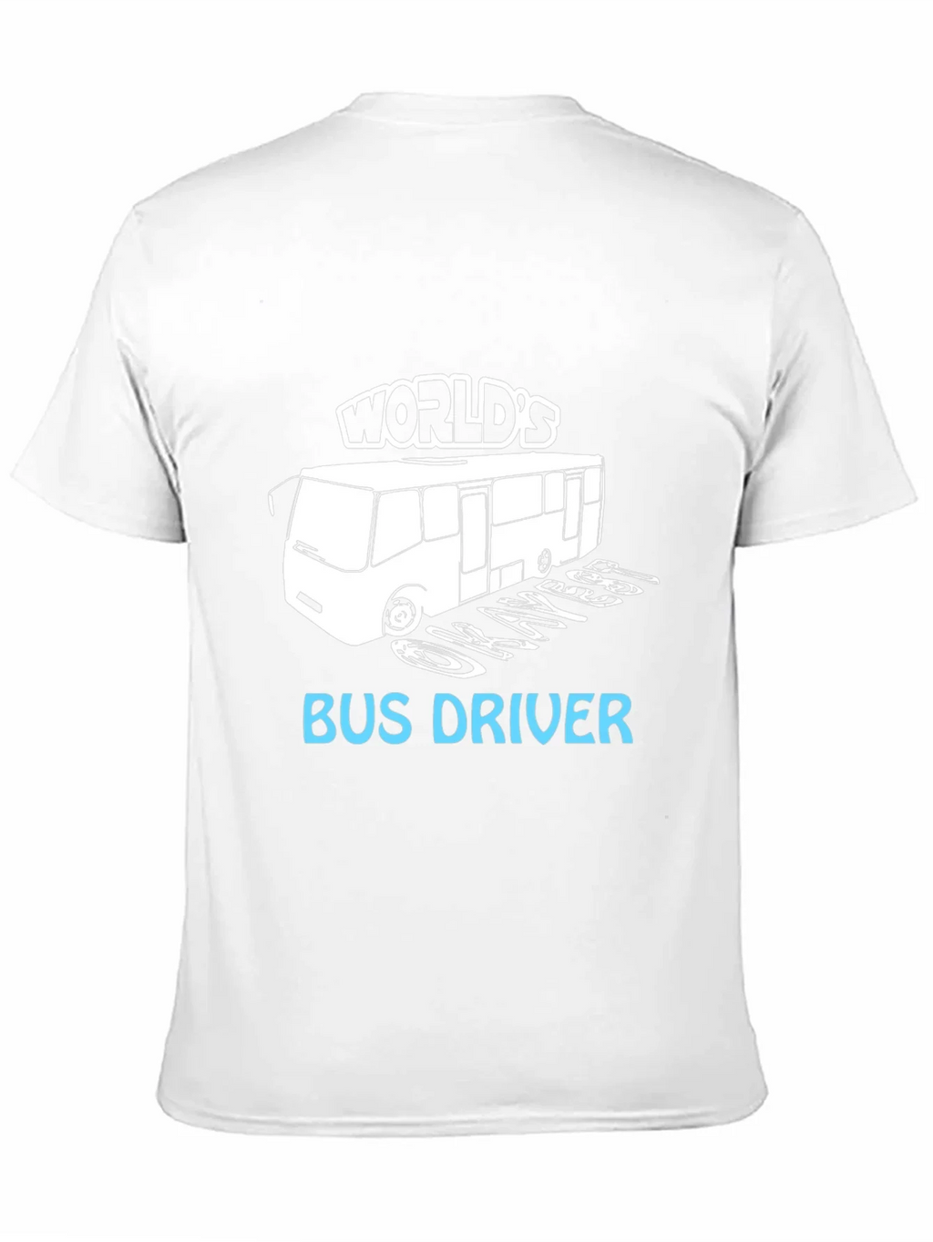 Worlds Okayest Bus Driver T-Shirt product image 7