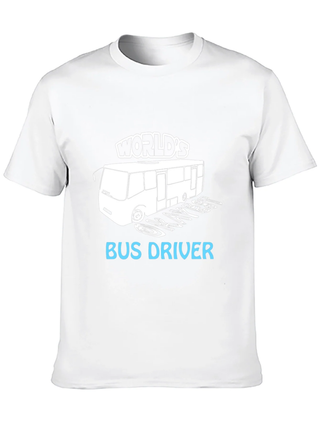 Worlds Okayest Bus Driver T-Shirt product image 6