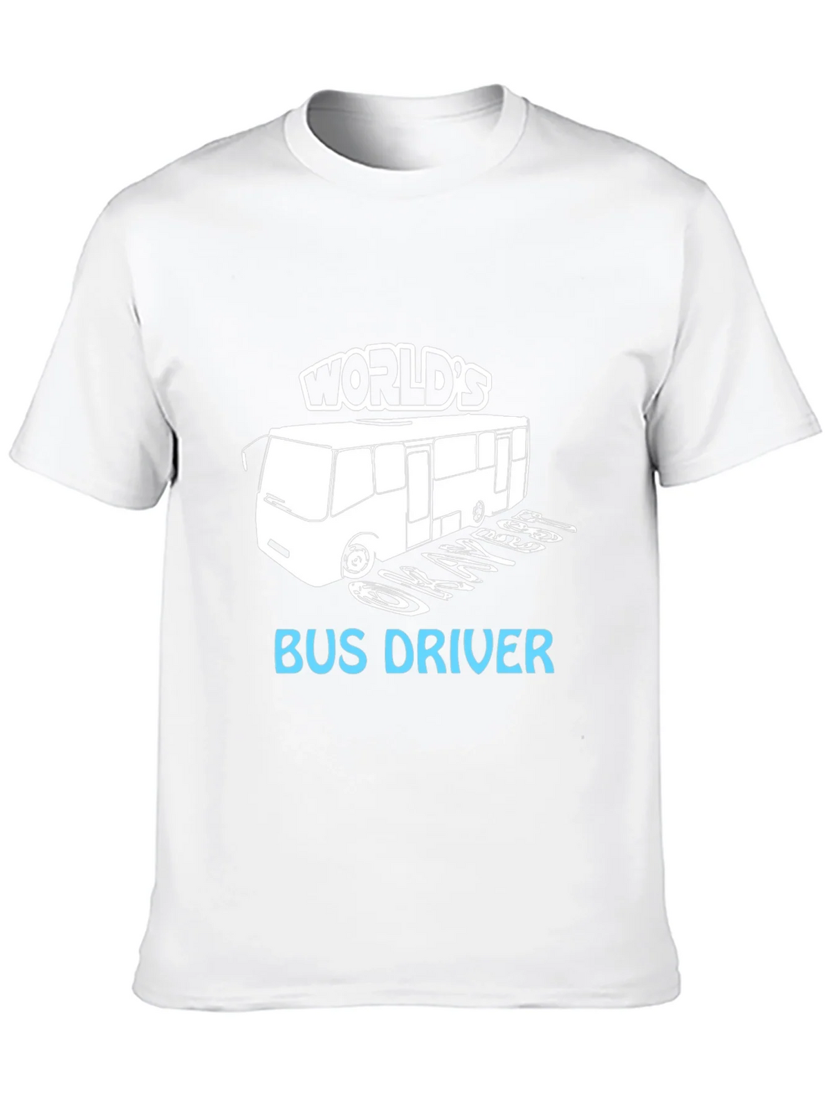 Worlds Okayest Bus Driver T-Shirt product image 6
