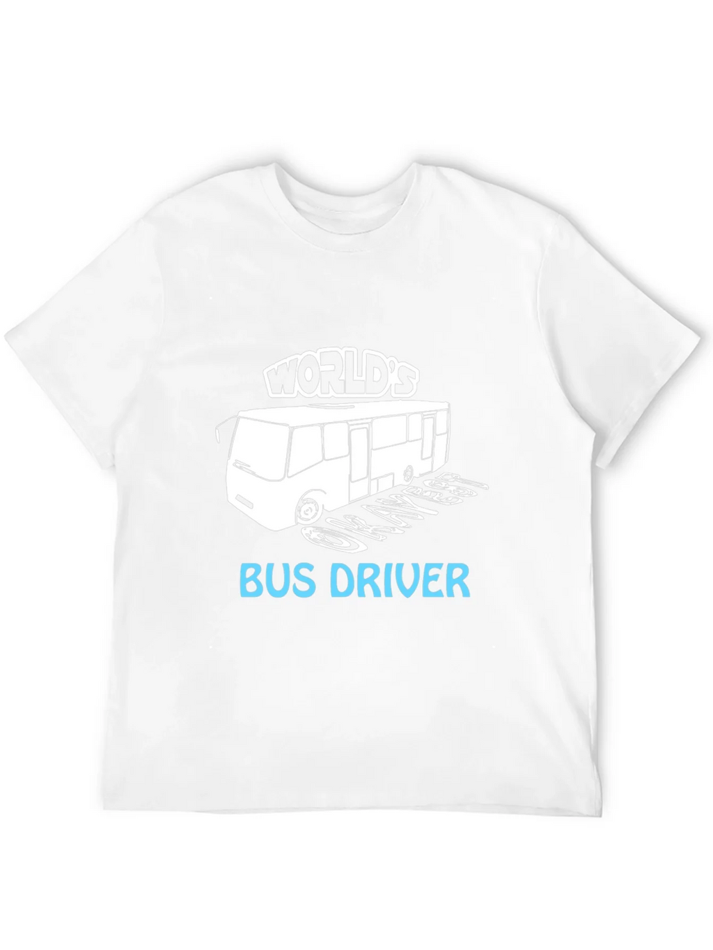 Worlds Okayest Bus Driver T-Shirt product image 8