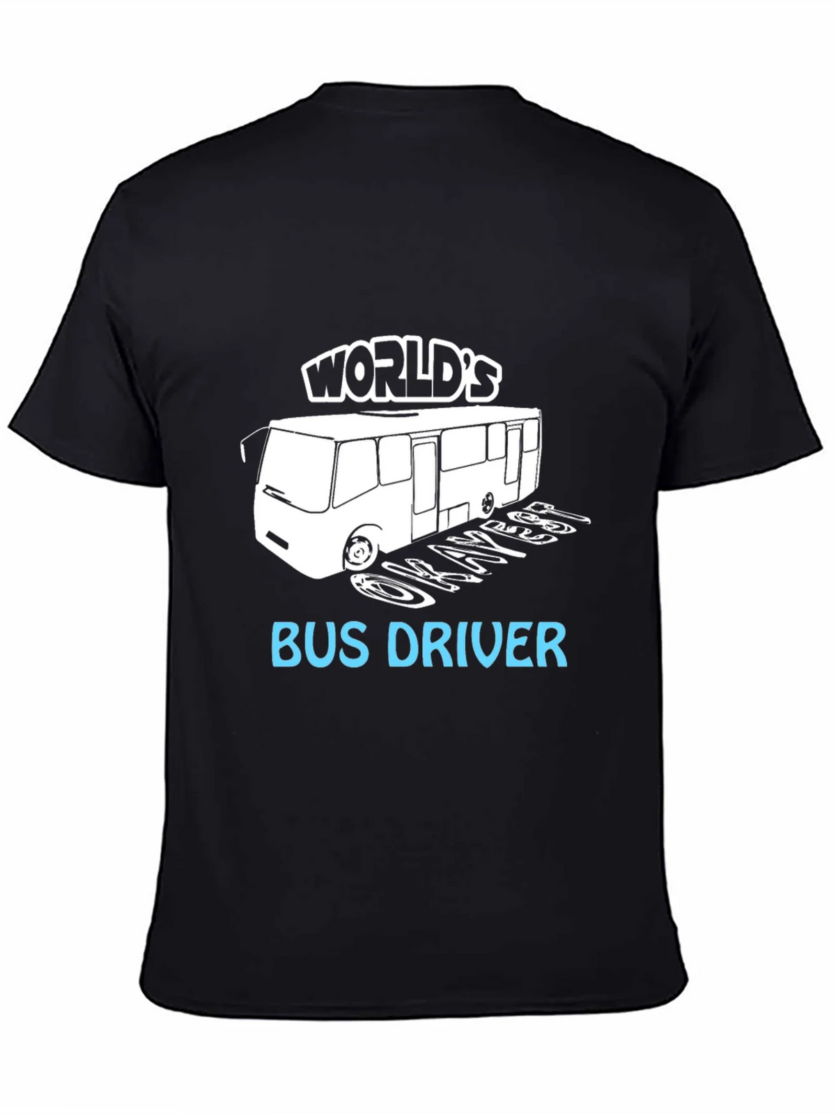 Worlds Okayest Bus Driver T-Shirt product image 3
