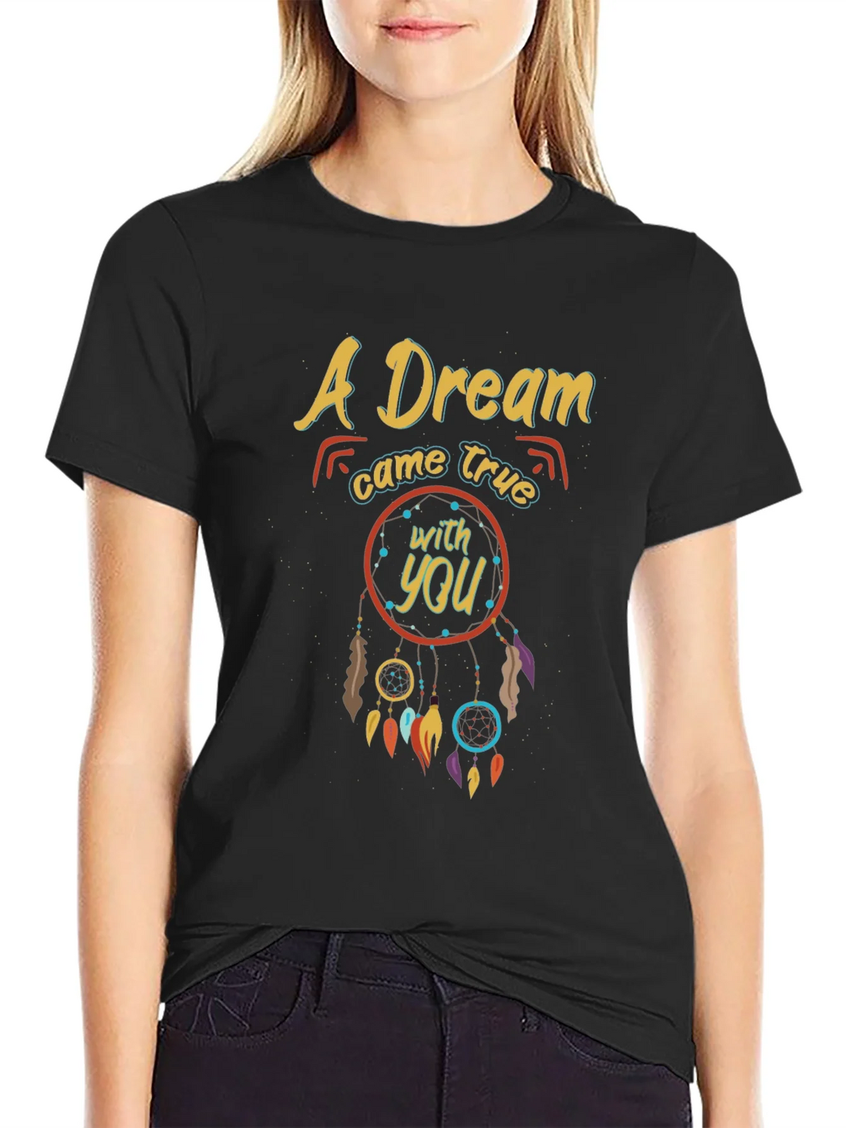 Dream Come True Graphic Tee - Black product image 2