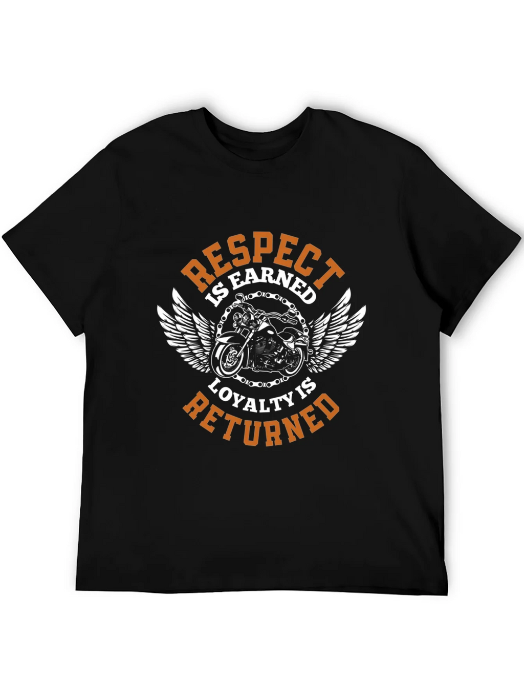 Respect is Earned Biker T-Shirt product image 5