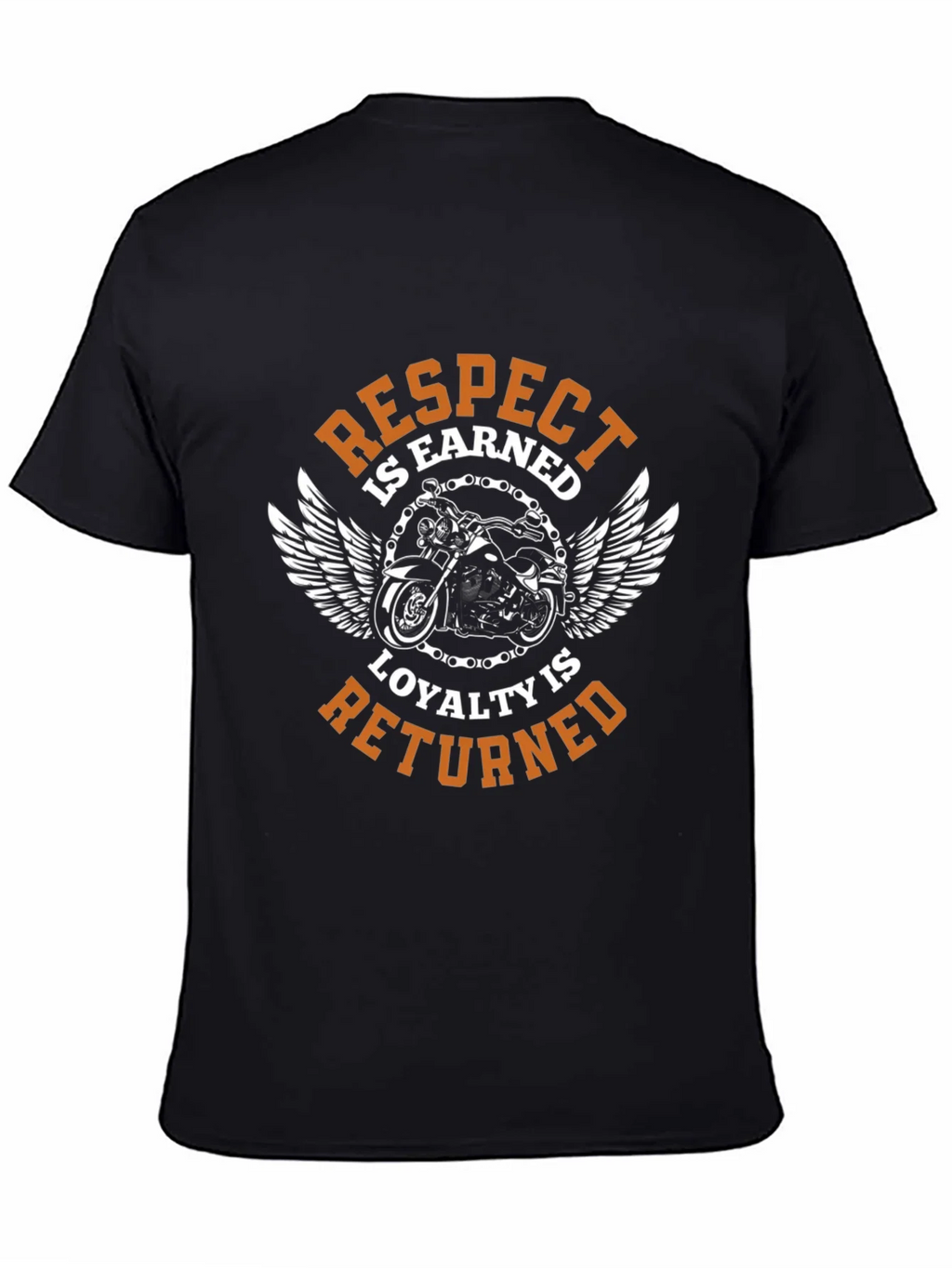 Respect is Earned Biker T-Shirt product image 4