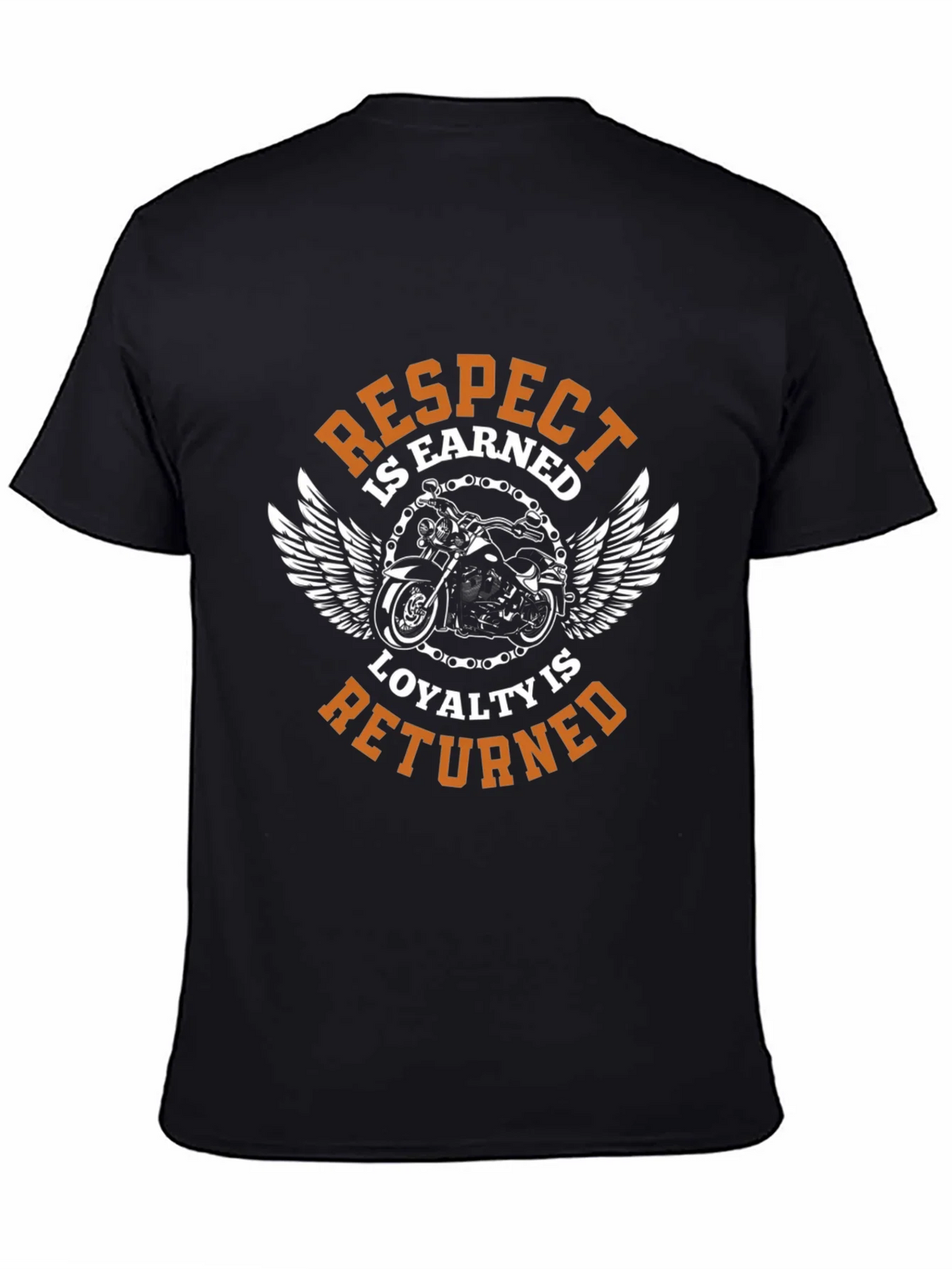 Respect is Earned Biker T-Shirt product image 4