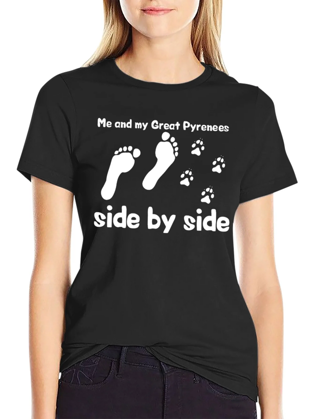 Great Pyrenees T-Shirt: Me and My Dog Side by product image 2