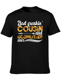 Best Freakin Cousin and Godmother T-Shirt product image 1