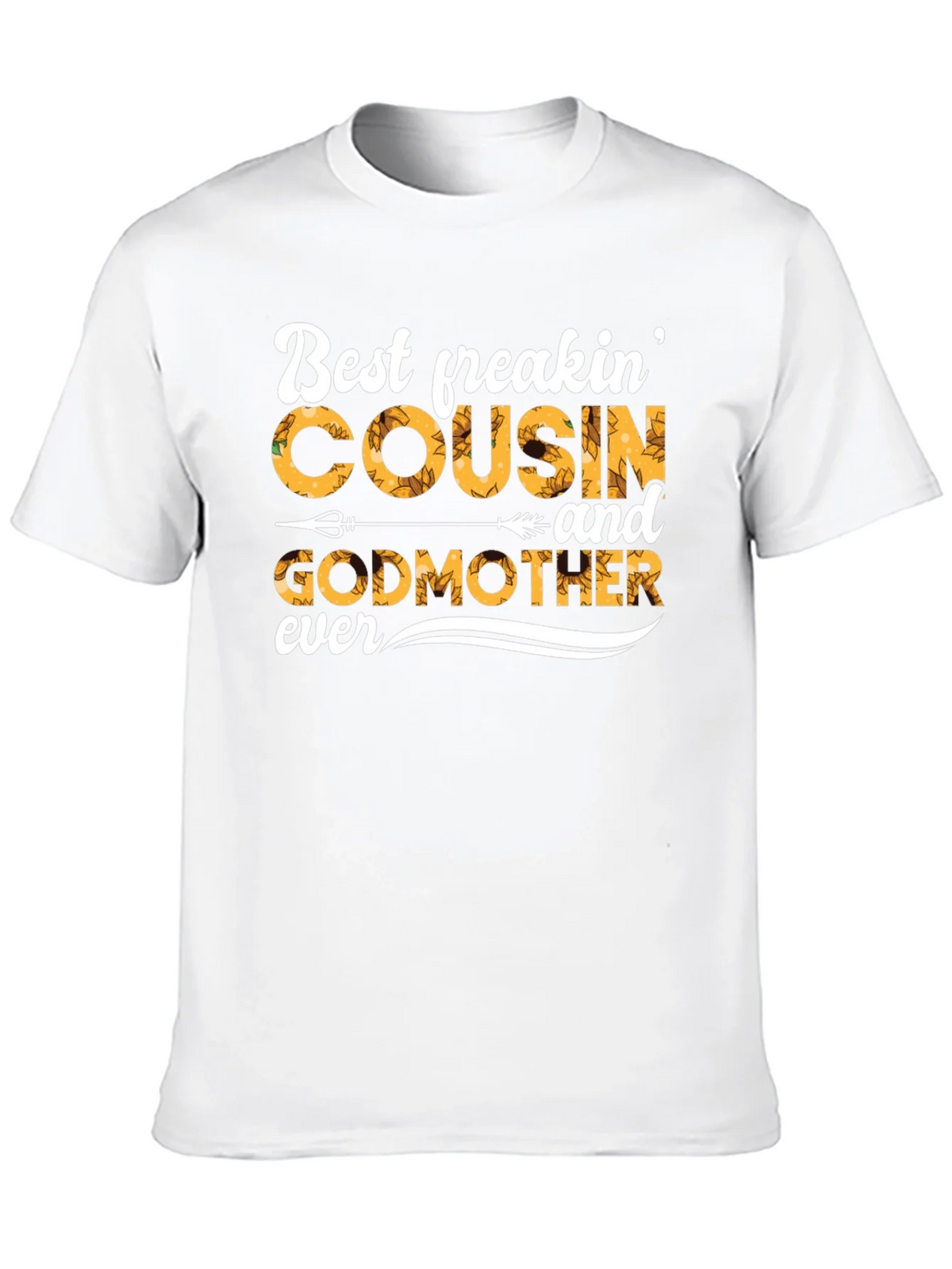 Best Freakin Cousin and Godmother T-Shirt product image 6