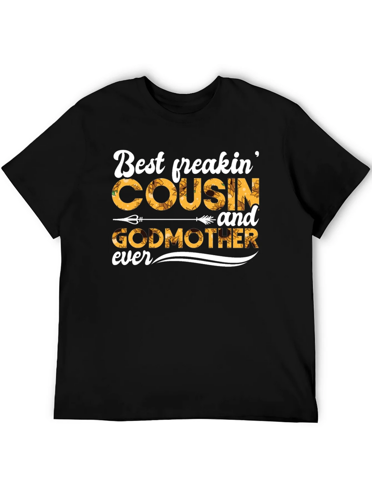 Best Freakin Cousin and Godmother T-Shirt product image 2