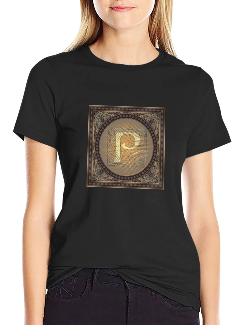 Letter P Graphic T-Shirt - Stylish & Unique Design product image 2