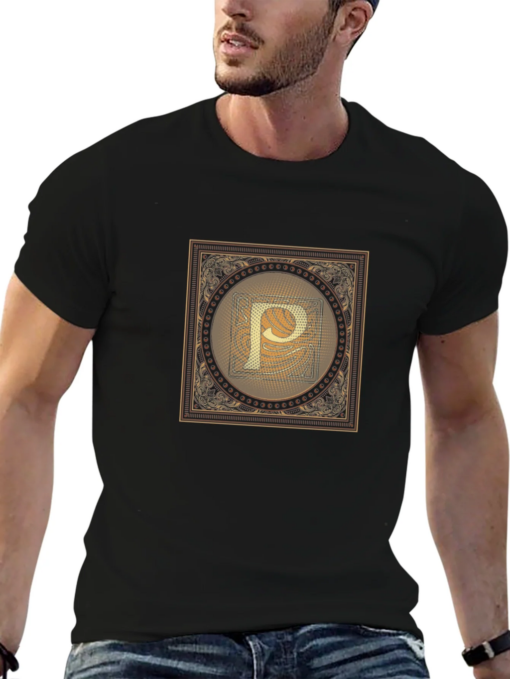 Letter P Graphic T-Shirt - Stylish & Unique Design product image 6
