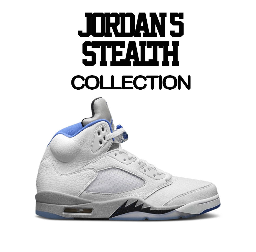 Retro 5 Stealth ST Drip Shirt