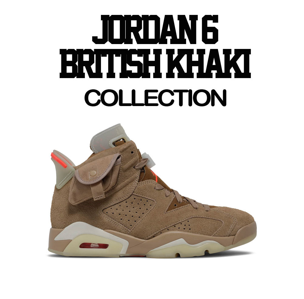 Retro 6 British Khaki Scribble Shirt