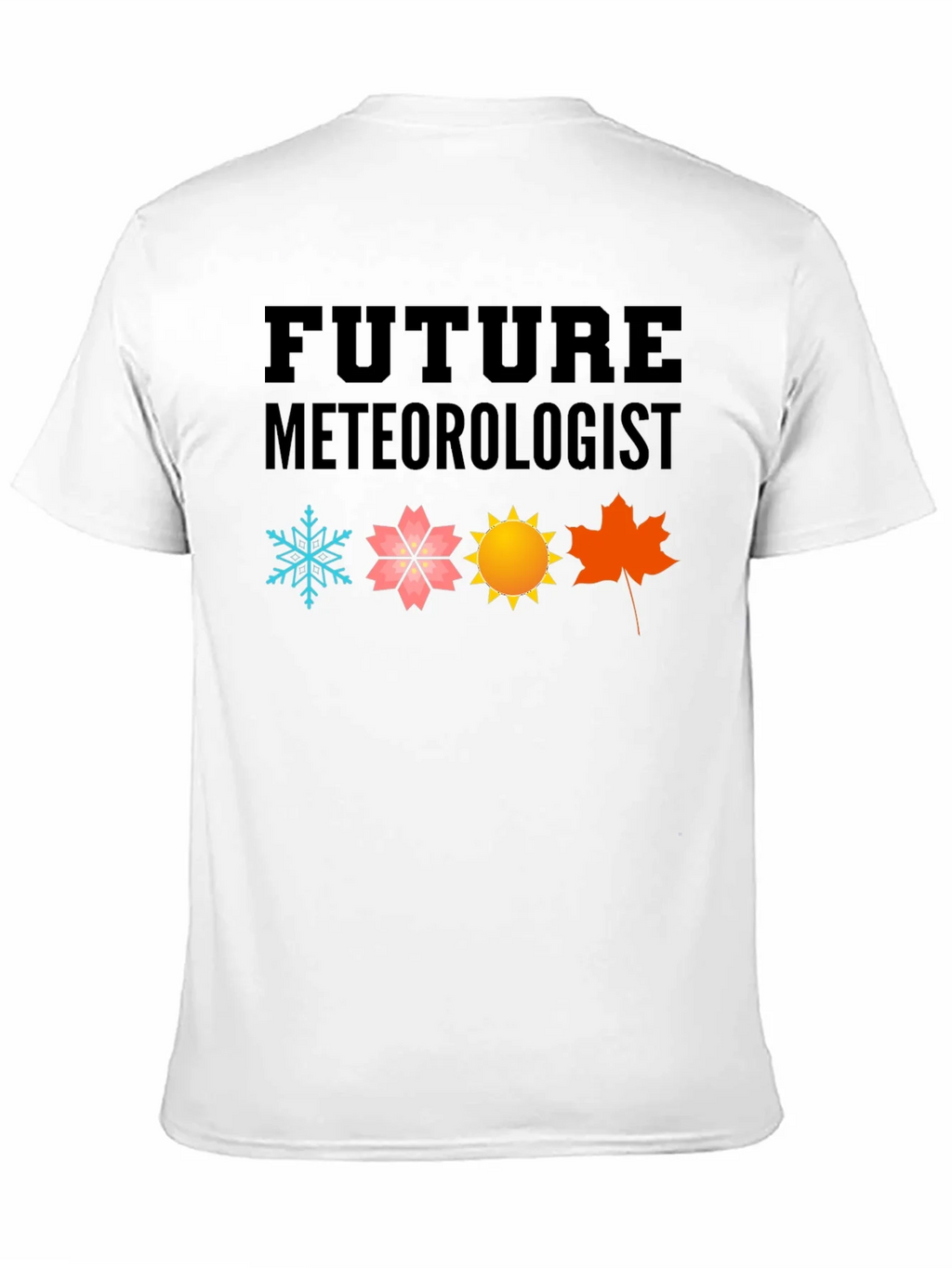 Future Meteorologist Black Graphic T-Shirt product image 10