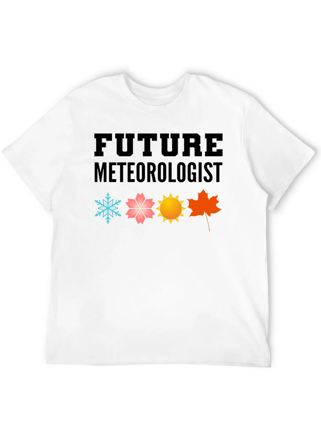 Future Meteorologist Black Graphic T-Shirt product image 11