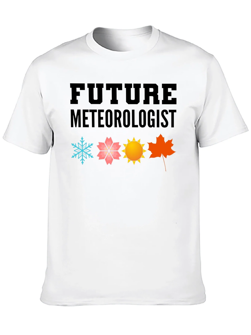 Future Meteorologist Black Graphic T-Shirt product image 9