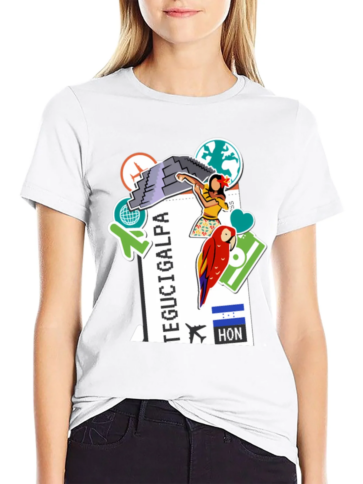 Tegucigalpa Honduras Travel T-Shirt product image 8