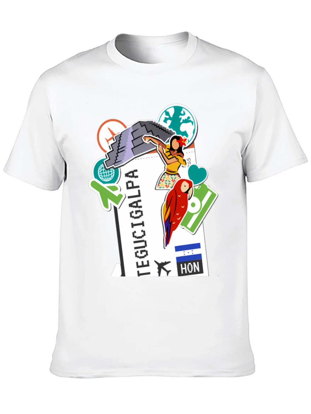 Tegucigalpa Honduras Travel T-Shirt product image 9