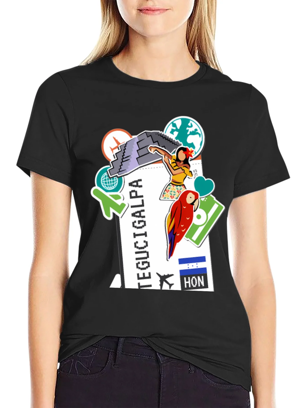 Tegucigalpa Honduras Travel T-Shirt product image 2