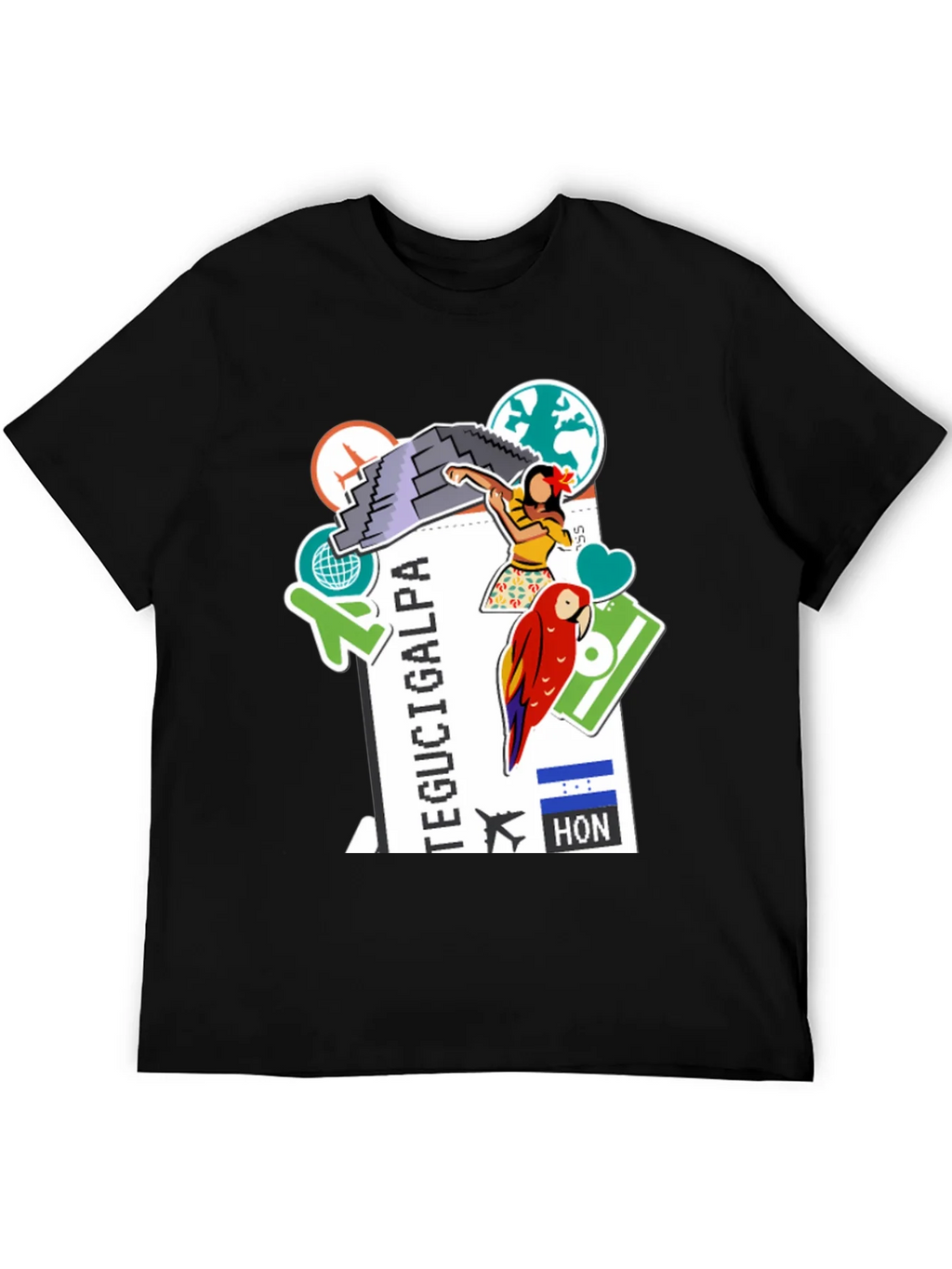 Tegucigalpa Honduras Travel T-Shirt product image 5