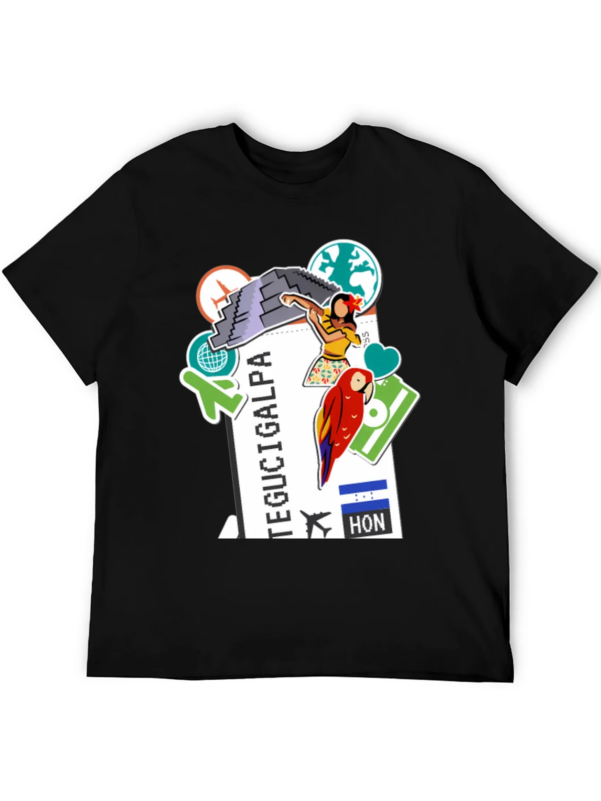 Tegucigalpa Honduras Travel T-Shirt product image 5