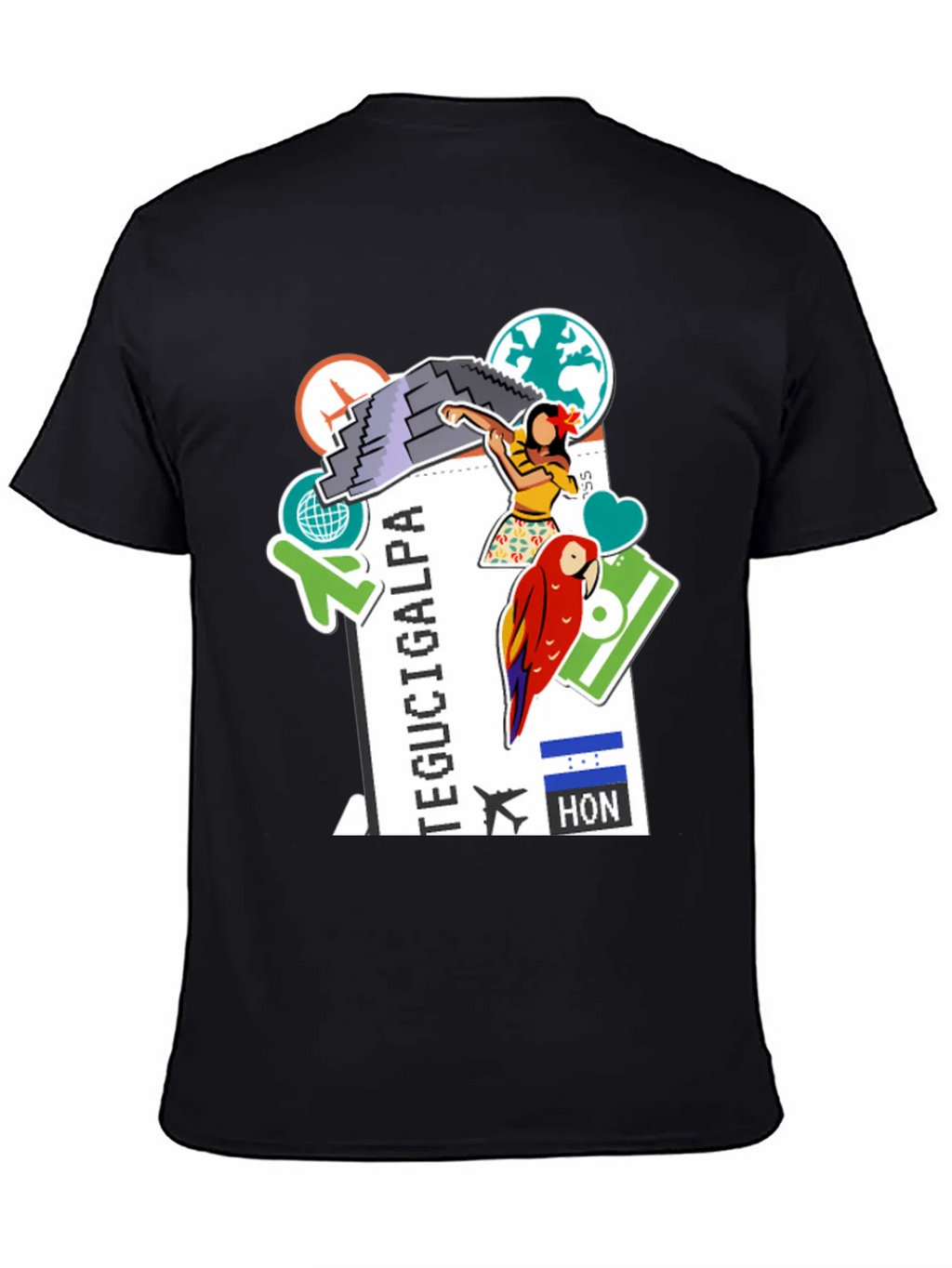 Tegucigalpa Honduras Travel T-Shirt product image 4