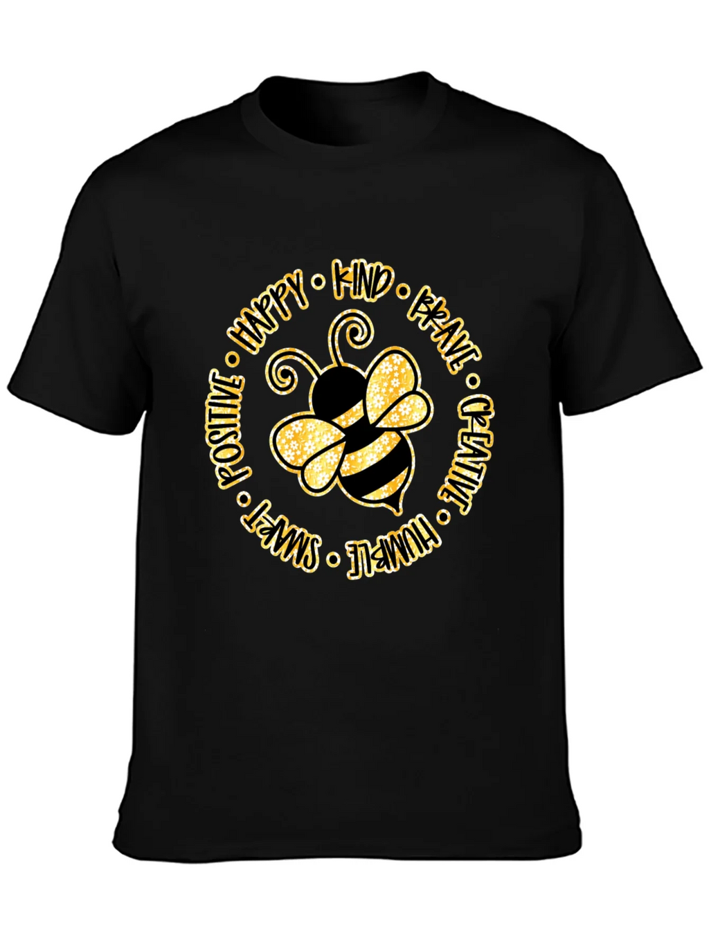 Bee Kind Graphic Tee - Positive Vibes Shirt product image 3