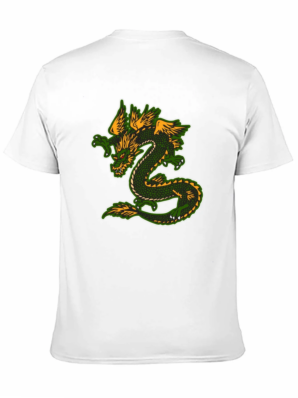 Dragon Graphic T-Shirt - Black Cotton Blend Tee product image 9