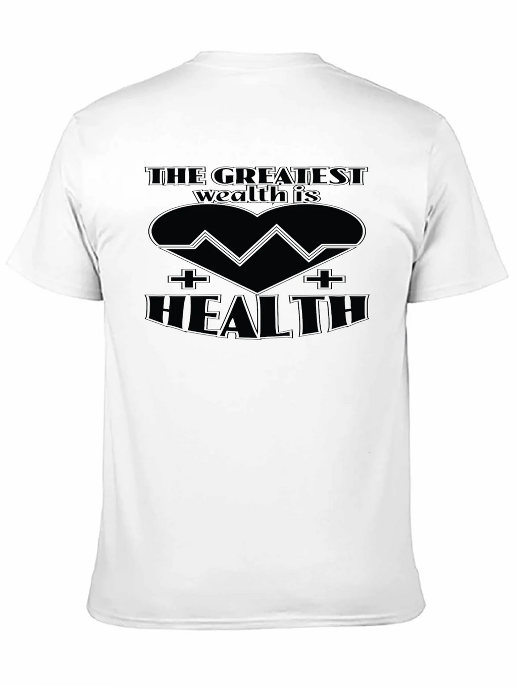 Health is Wealth Graphic Tee product image 4
