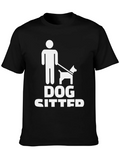 Dog Sitter T-Shirt - Novelty Pet Lover Tee product image 1
