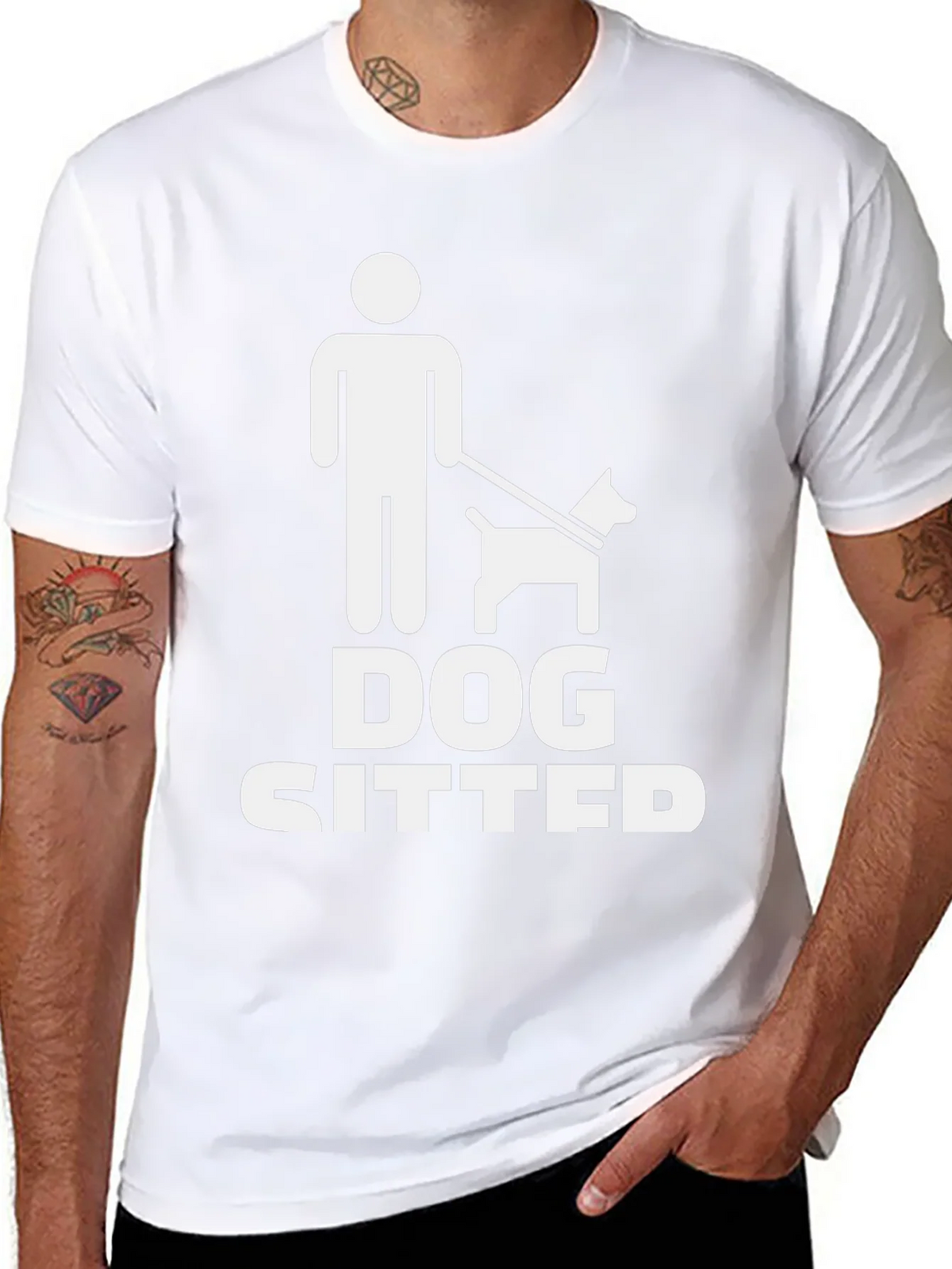 Dog Sitter T-Shirt - Novelty Pet Lover Tee product image 2