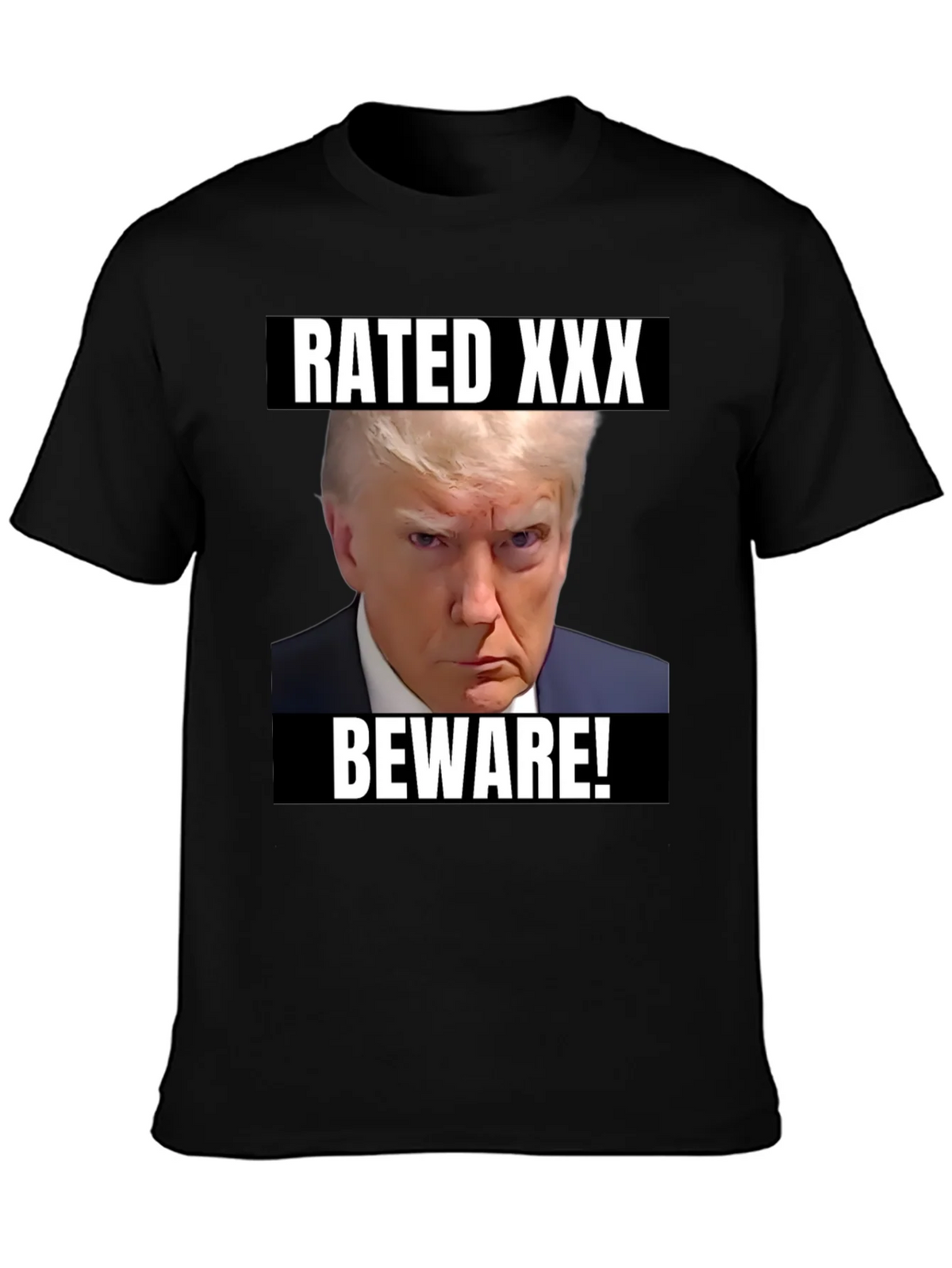 Rated XXX Beware! Trump T-Shirt product image 2
