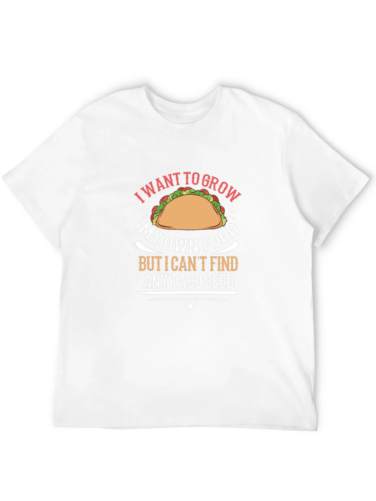 Taco Seed T-Shirt: Grow Your Own Food Humor Tee product image 11