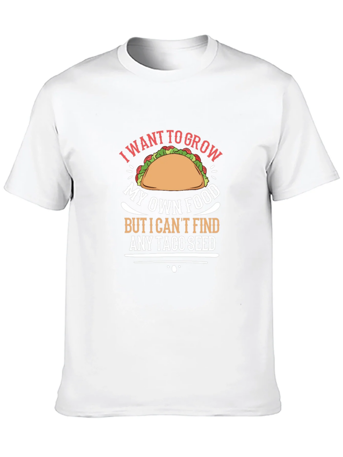 Taco Seed T-Shirt: Grow Your Own Food Humor Tee product image 9