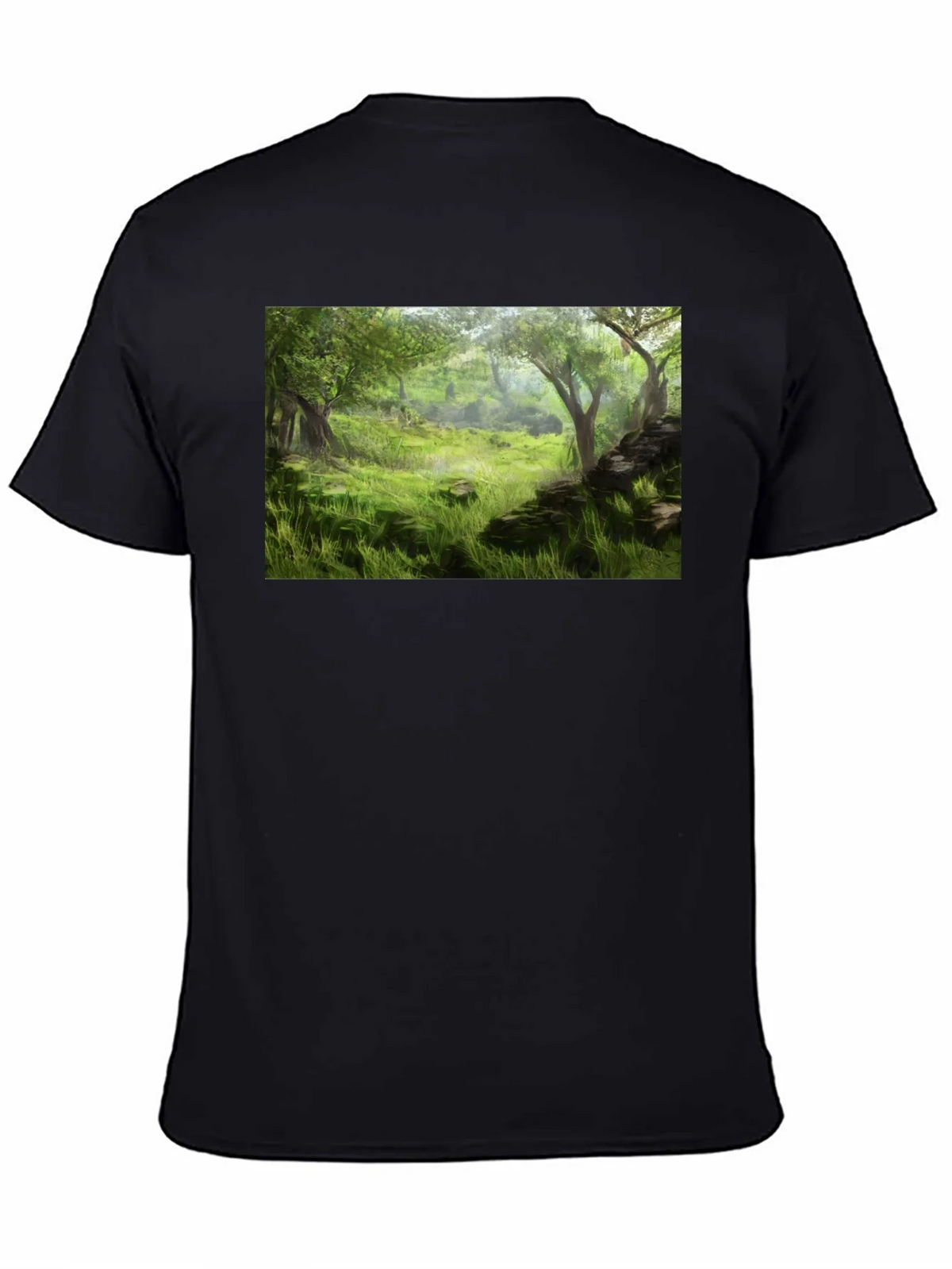 Enchanted Forest Graphic Tee - Nature Lovers T-Shirt product image 4