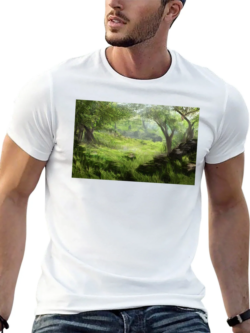 Enchanted Forest Graphic Tee - Nature Lovers T-Shirt product image 10