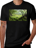 Enchanted Forest Graphic Tee - Nature Lovers T-Shirt product image 1