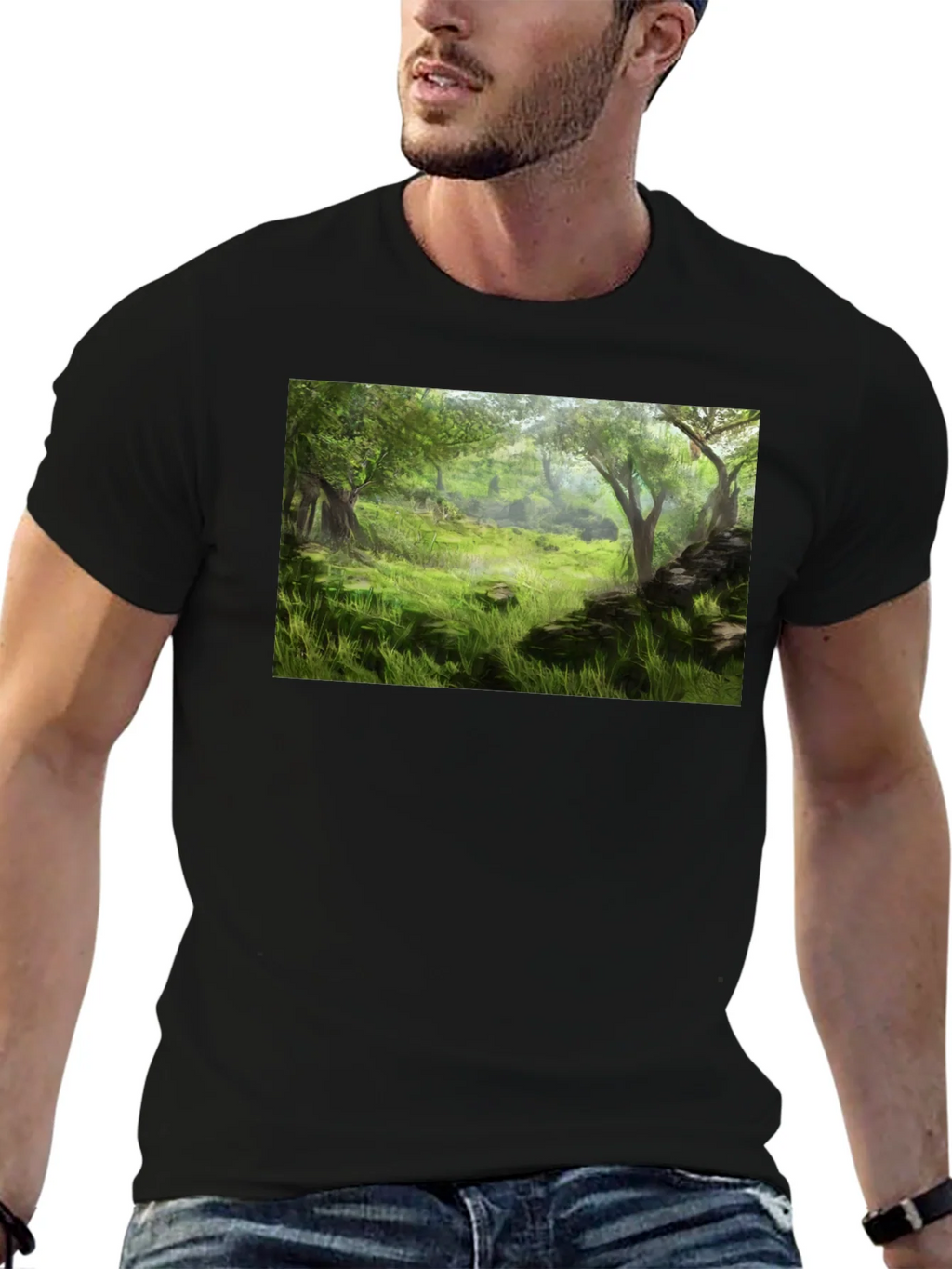 Enchanted Forest Graphic Tee - Nature Lovers T-Shirt product image 6
