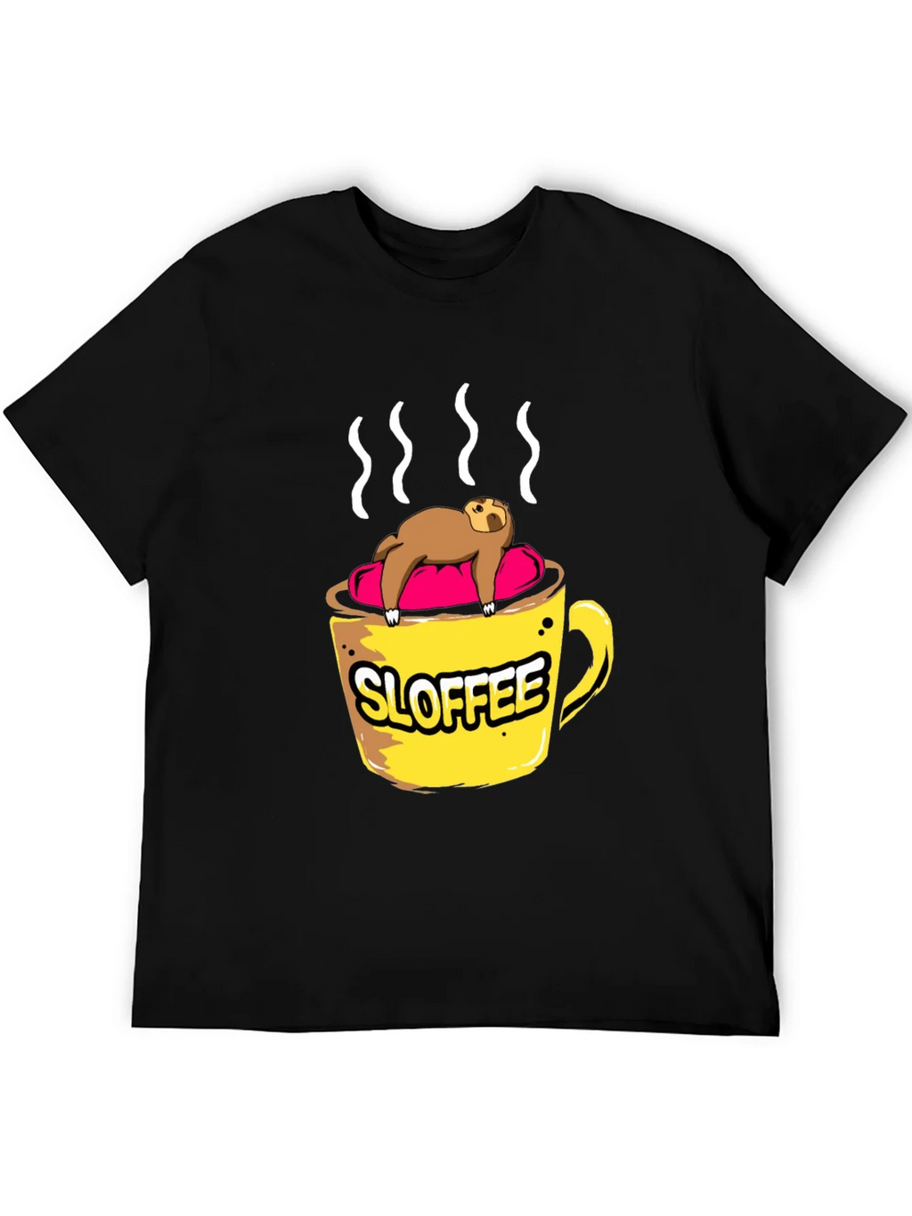 Sloffee Sloth Coffee Lover T-Shirt product image 5