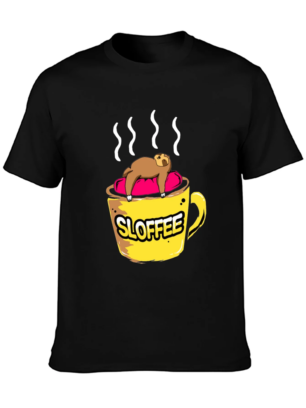 Sloffee Sloth Coffee Lover T-Shirt product image 3