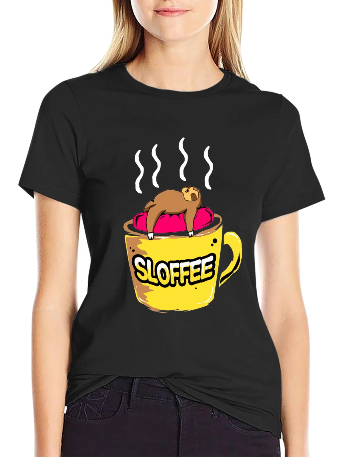 Sloffee Sloth Coffee Lover T-Shirt product image 2