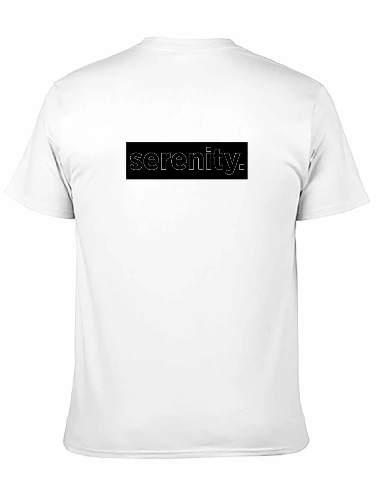 Serenity Graphic Tee - Stylish Mens Black T-Shirt product image 10